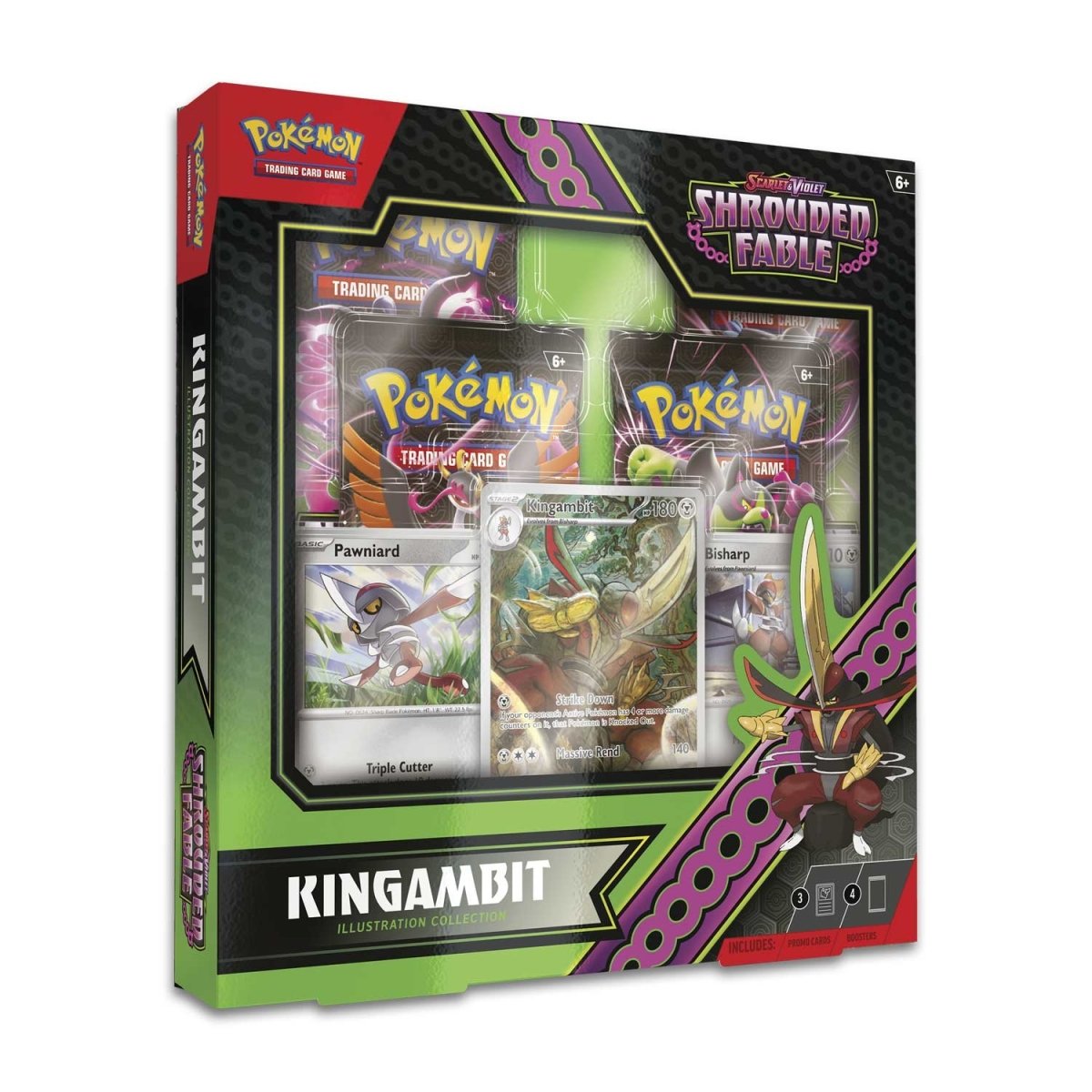 Pokemon Shrouded Fable Illustration Collection – Kingambit