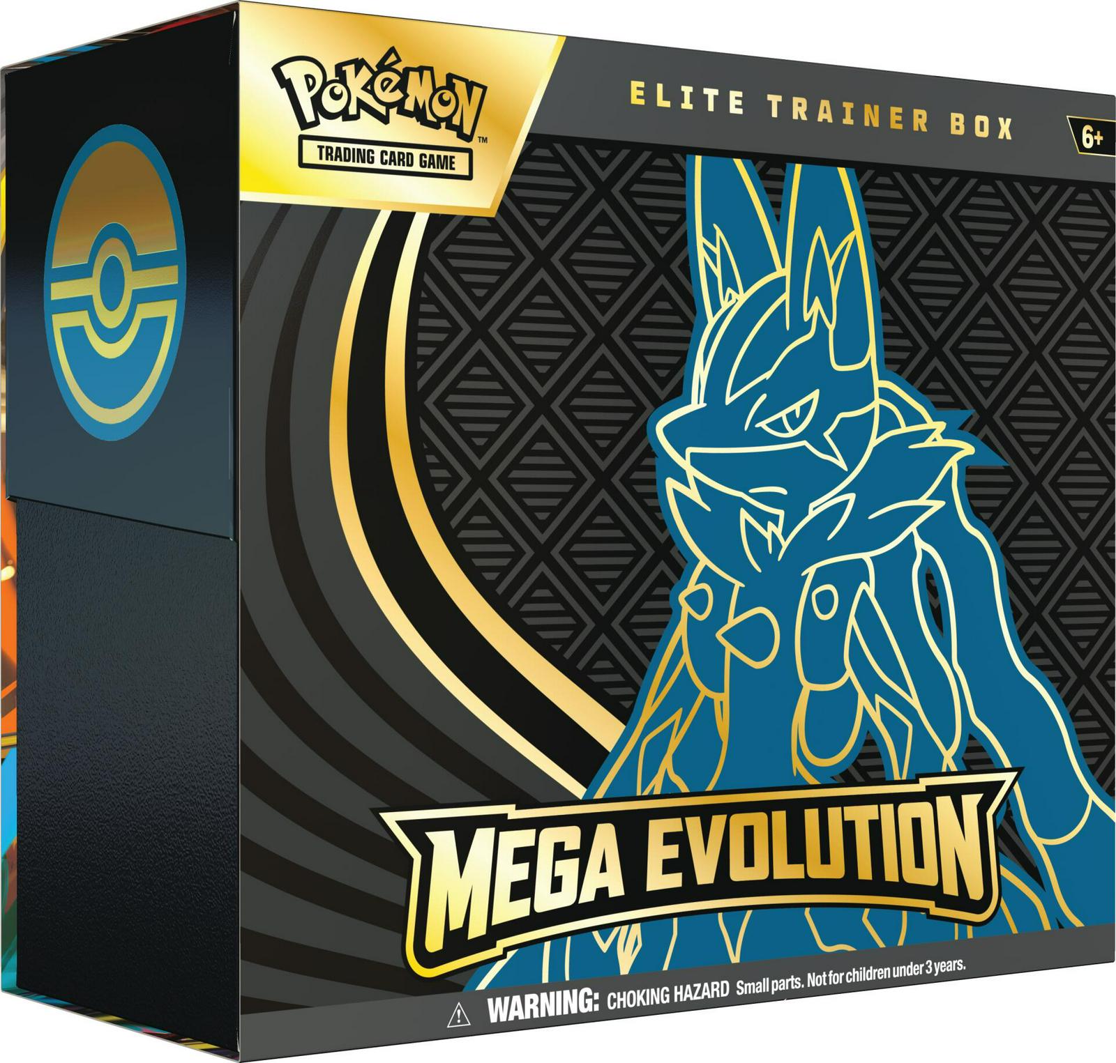Mega Evolutions Elite Trainer Box Lucario