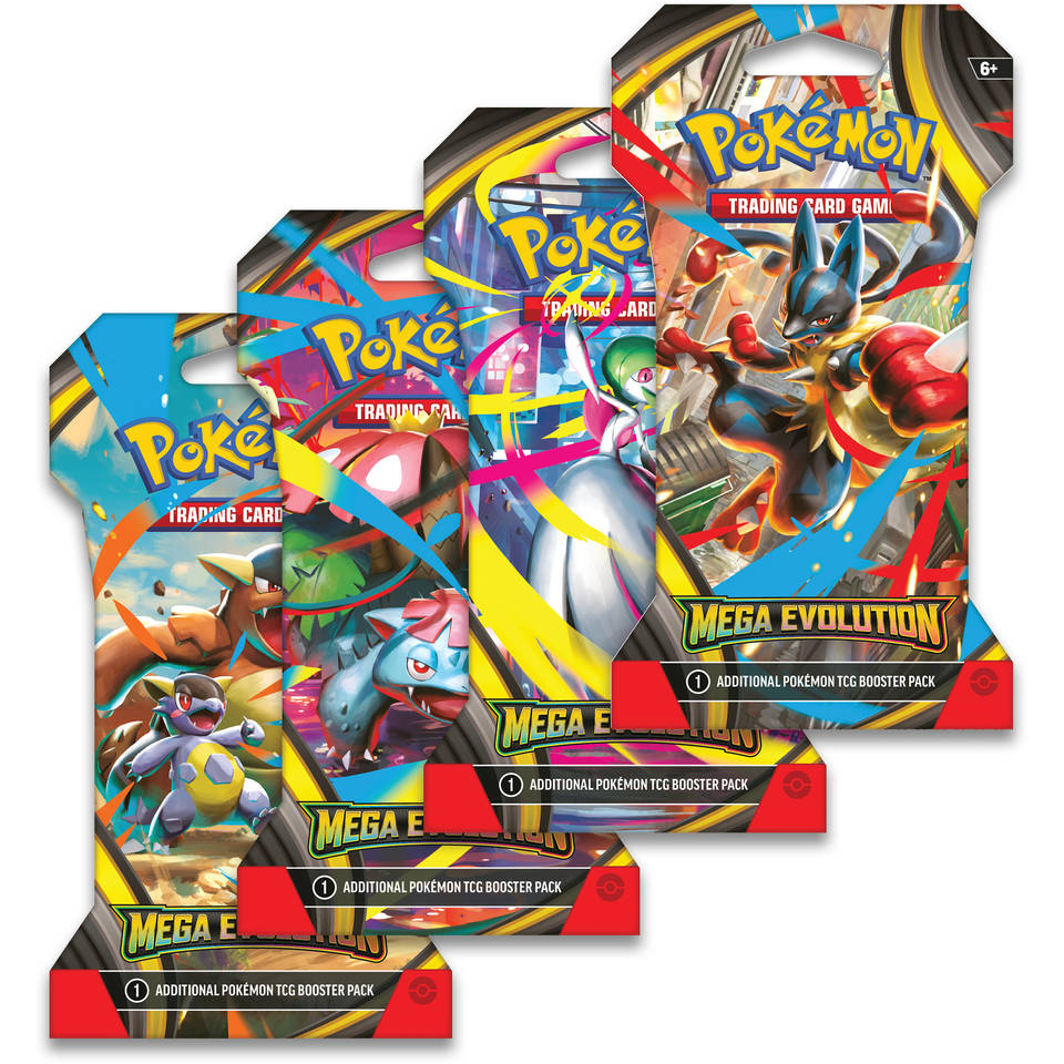 Pokemon Mega Evolution Sleeved Booster Pack