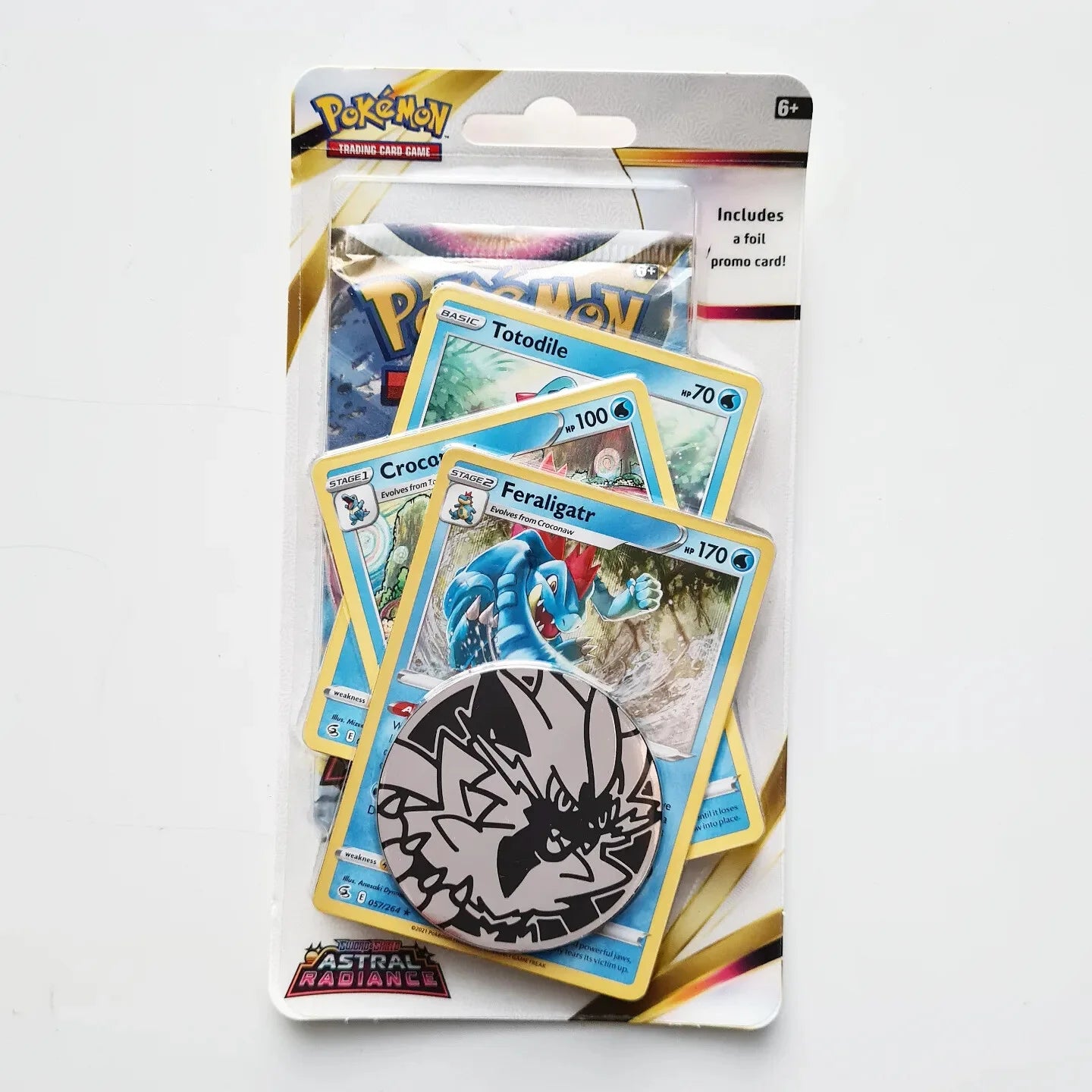 Pokemon Astral Radiance Premium Checklane – Feraligatr