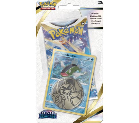 Pokemon Silver Tempest Checklane Blister Basculin