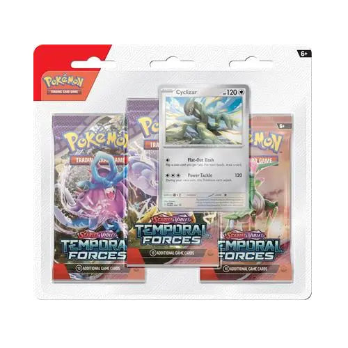 Pokemon Temporal Forces 3-Pack Blister Cyclizar