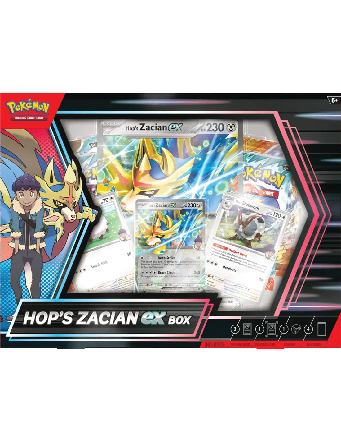 Pokemon - EX Box: Hop's Zacian EX