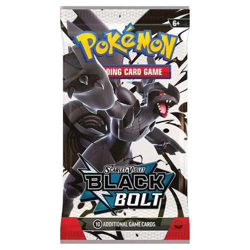 10x Pokémon Black Bolt Booster Pack