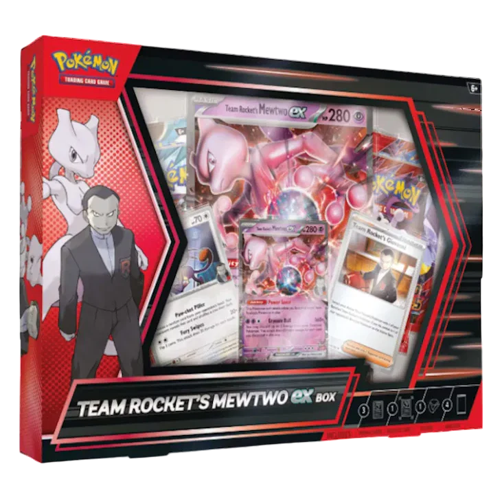 Pokemon Team Rocket Mewtwo EX Box
