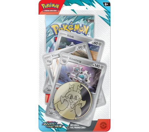 Pokémon Journey Together Premium Checklane Blister Klinklang