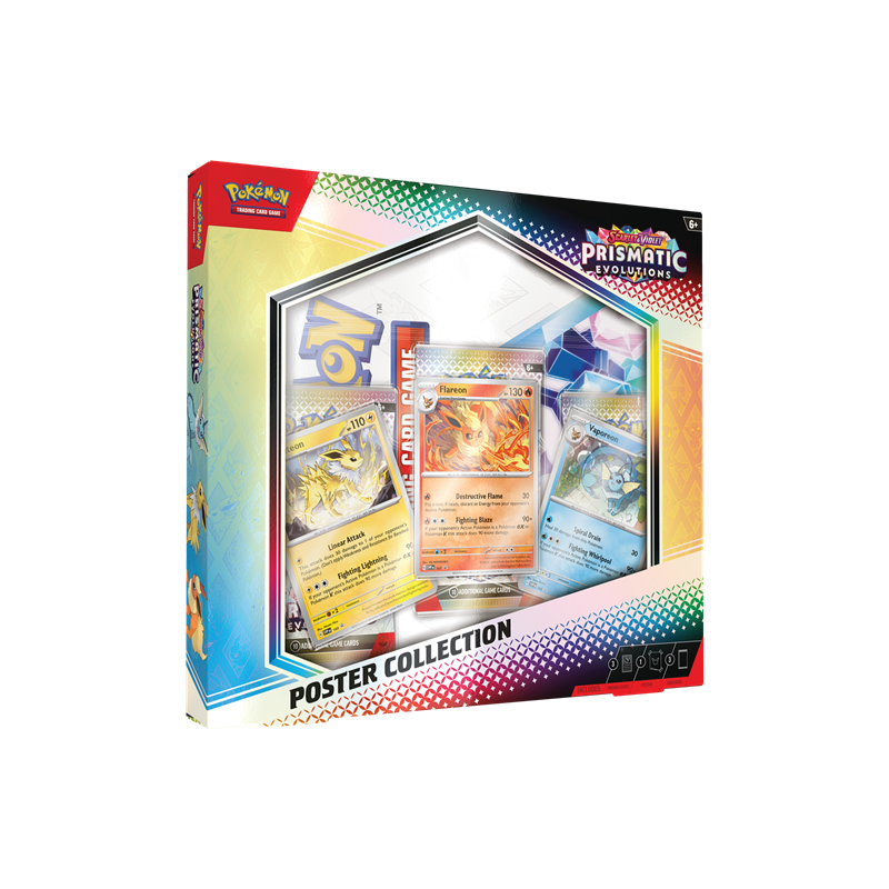 Pokémon Prismatic Evolutions Poster Collection