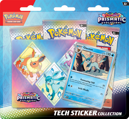 Prismatic Evolutions Tech Sticker Collection